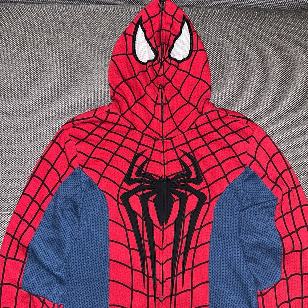 Rare The Amazing Spider-Man 2 Movie Promo Full Zip Hoodie - Picture 3 of 6